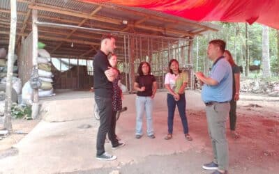 International NGO Explores Coconut Training Center’s Sustainable Initiatives in Davao Del Sur