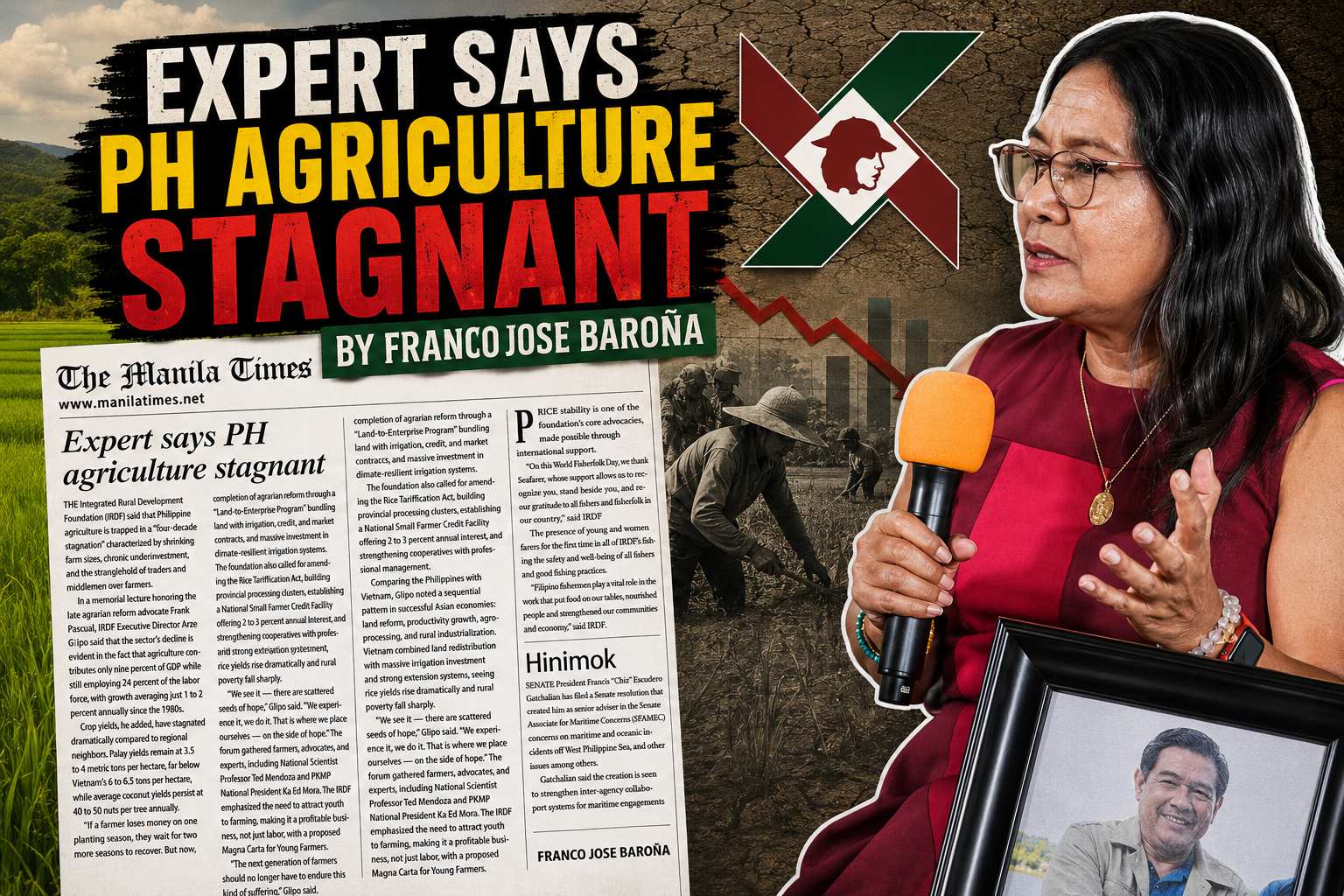 Expert says PH agriculture stagnant